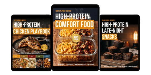 THE ULTIMATE HIGH-PROTEIN COMFORT FOOD BUNDLE