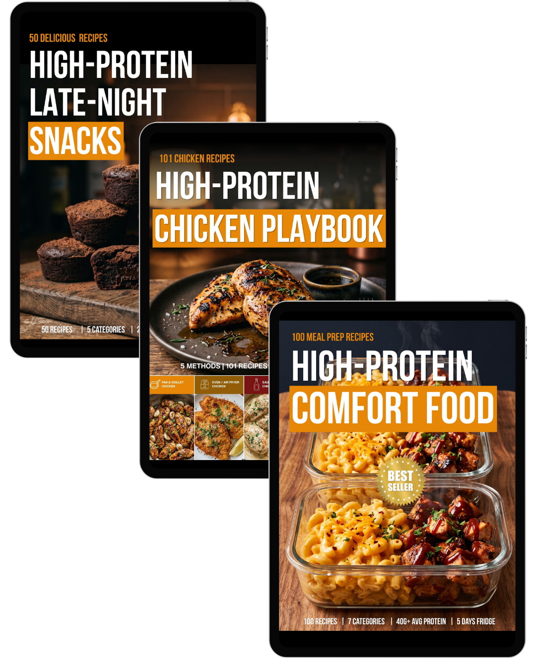 THE ULTIMATE HIGH-PROTEIN COMFORT FOOD BUNDLE
